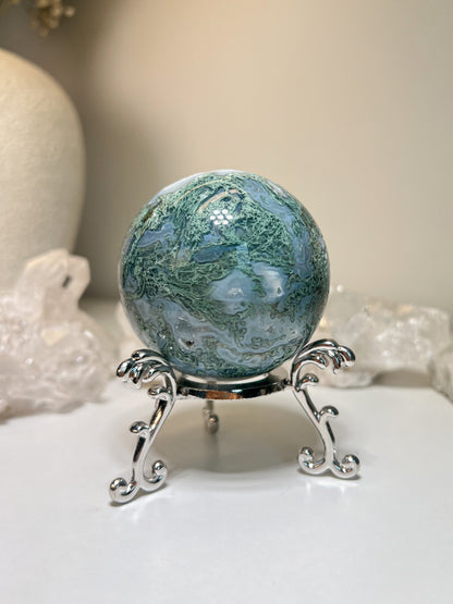 Samanų Agato Sfera/ Rutulys 314 g